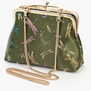 OFF PARK COLLECTION Green Dragonfly Purse